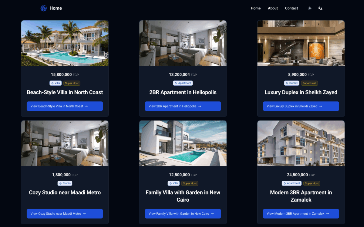 Properties Listing
